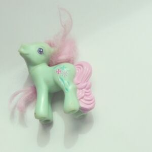 Vintage McDonald's 3" Mini My Little Pony Minty Peppermint Mint Green